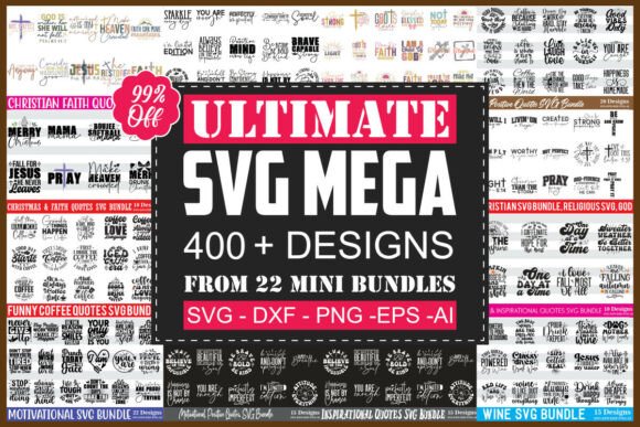 Download Mega SVG Bundle - Premium Resources