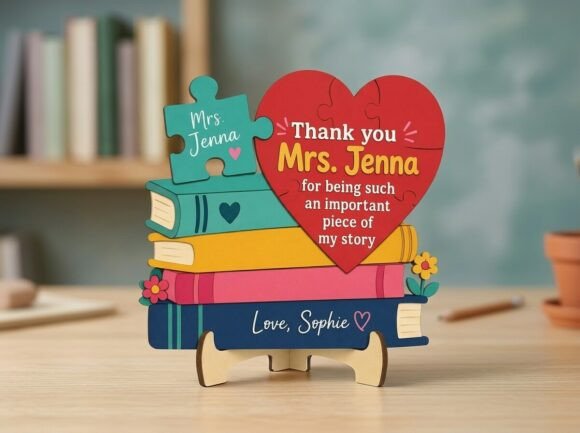 Download Teacher Story Puzzle Stand Customized - Premium Resources