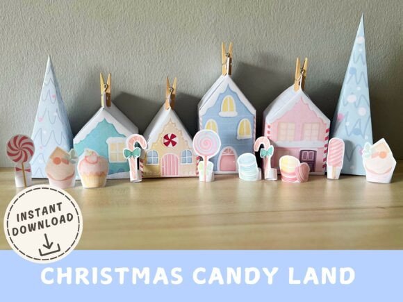 Download Christmas Candy Land Advent Calendar - Premium Bundle
