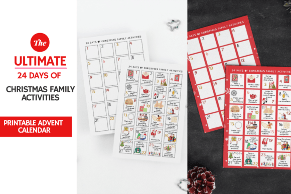 Download Printable Christmas Advent Calendar - Advent calendar Collection
