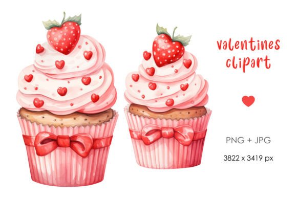 Download Valentines Cupcakes PNG Clipart - Cupcakes Collection