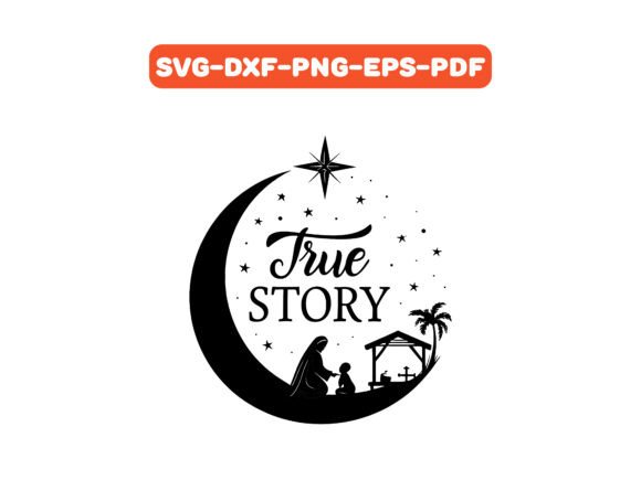 Download True Story Christmas Nativity SVG - Story Collection