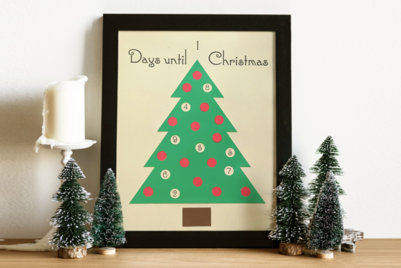 Download Christmas Tree Advent Calendar SVG &amp; PNG - Premium Resources